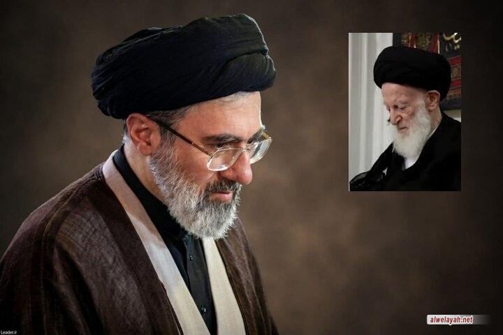 قائد الثورة الإسلامية يعزي برحيل آية الله العظمى السيد موسى الشبيري الزنجاني(ره)